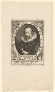 Portret van Hieronymus Schorer op 38-jarige leeftijd
