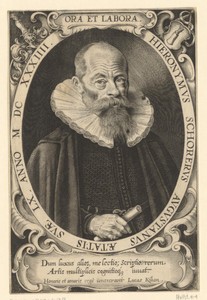 Portret van Hieronymus Schorer op 60-jarige leeftijd