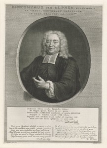 Portret van Hieronymus Simons van Alphen