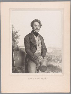 Portret van Hippolyte Bellangé