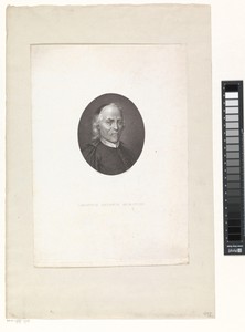 Portret van historicus en schrijver Ludovico Antonio Muratori