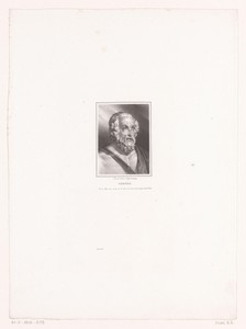 Portret van Homerus
