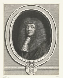 Portret van Honoré Courtin