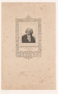 Portret van Honoré Gabriel de Riqueti