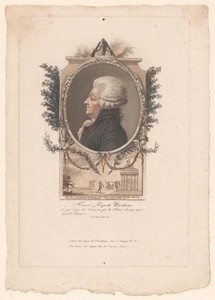 Portret van Honoré-Gabriel de Riqueti, comte de Mirabeau