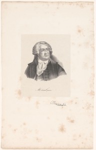 Portret van Honoré-Gabriel de Riqueti, graaf van Mirabeau