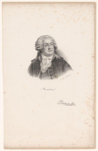 Portret van Honoré-Gabriel de Riqueti, graaf van Mirabeau