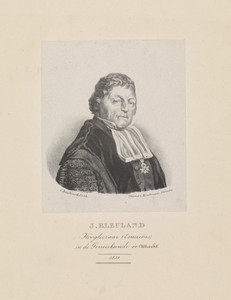 Portret van hoogleraar Jan Bleuland