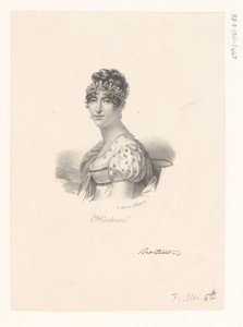 Portret van Hortense de Beauharnais