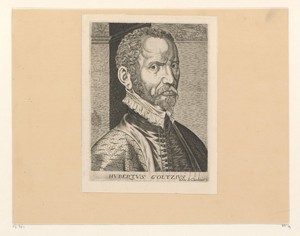 Portret van Hubert Goltzius