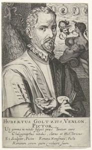 Portret van Hubert Goltzius