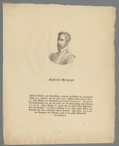 Portret van Hubert Goltzius