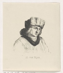 Portret van Hubert van Eijck