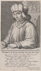 Portret van Hubert van Eyck