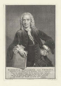 Portret van Hubertus Gregorius van Vrijhoff