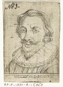 Portret van Hugo de Groot