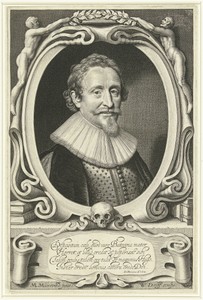 Portret van Hugo de Groot op 49-jarige leeftijd