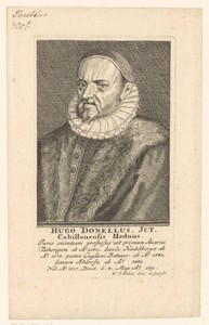 Portret van Hugo Donellus
