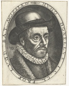 Portret van Hugo Donellus