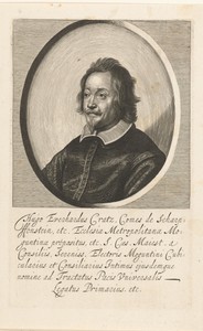 Portret van Hugo Everhard Cratz graaf van Scharfenstein