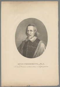 Portret van Hugo Friedrich von Elz