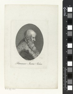 Portret van humanist en dichter Francesco Maria Molza
