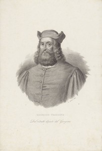 Portret van humanist Gian Giorgio Trissino