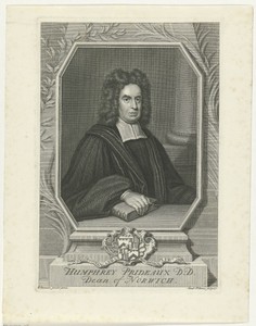Portret van Humphrey Prideaux
