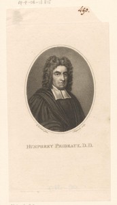 Portret van Humphrey Prideaux