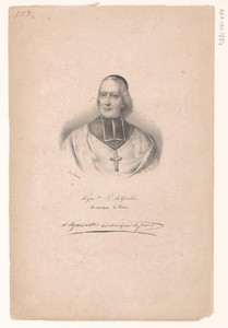 Portret van Hyacinthe-Louis de Quélen