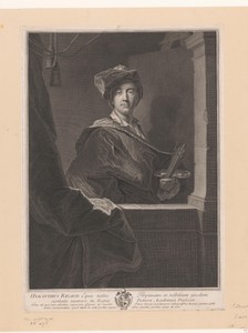 Portret van Hyacinthe Rigaud