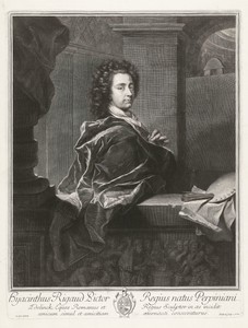 Portret van Hyacinthe Rigaud