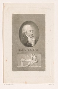 Portret van Ignaz Aurel Fessler