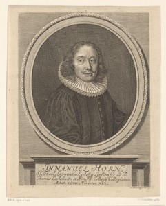 Portret van Immanuel Horn