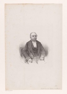 Portret van ingenieur J. H. Docters van Leeuwen