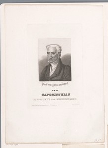 Portret van Ioannis Kapodistrias