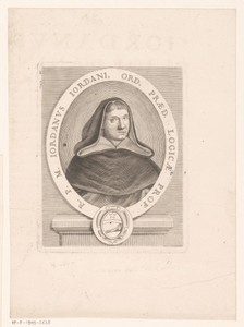Portret van Iordanus Iordani