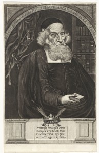 Portret van Isaac Aboab da Fonseca