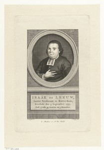 Portret van Isaäc de Leeuw