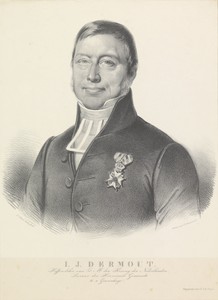 Portret van Isaäc Johannes Dermout