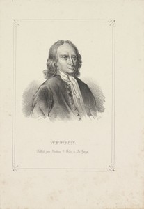Portret van Isaac Newton