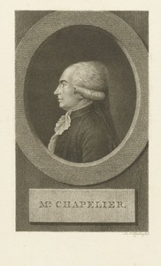 Portret van Isaac René Guy le Chapelier