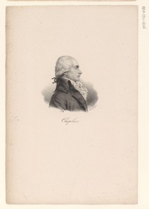 Portret van Isaac René Guy le Chapelier