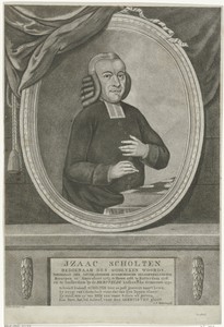 Portret van Isaac Scholten