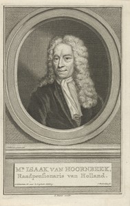 Portret van Isaac van Hoornbeek