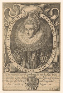 Portret van Isabella Clara Eugenia