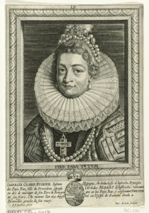 Portret van Isabella Clara Eugenia, infante van Spanje