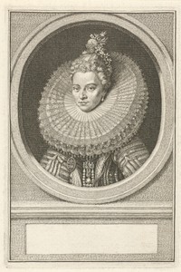 Portret van Isabella Clara Eugenia, infante van Spanje