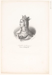 Portret van Isabella van Aragón