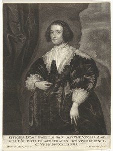 Portret van Isabella van Asche